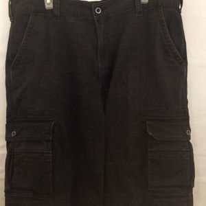 Levi's light charcoal cargo shorts